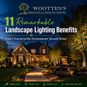 11 landscape lighting benefits Huntersville